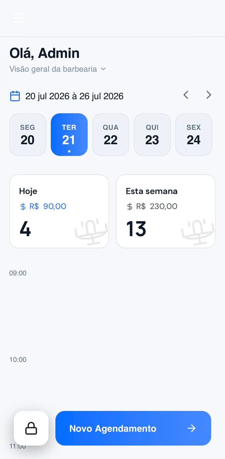 Painel de gestão celular